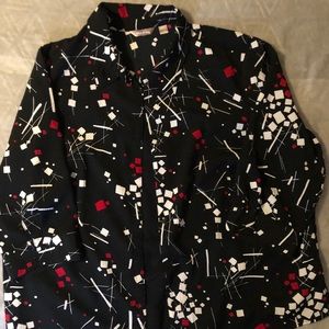 Women’s White Stag Blouse 26W/28W Black